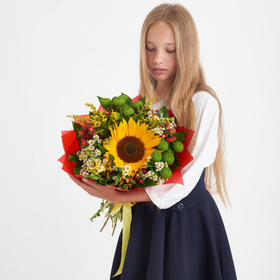 Букет учителю №11