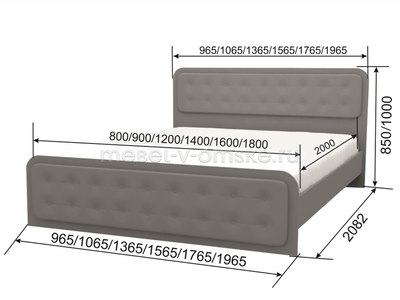 Кровать Ника-1 (800)