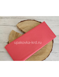 Тишью (упаковка 10 листов) 50*65см. алый