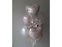 Фонтан "Сердца с бантиками"