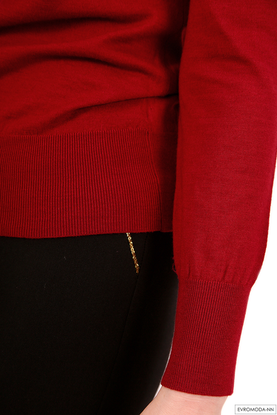 Пуловер женский красный Сома-F1 (р.42)