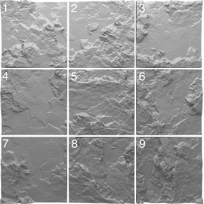 Панно гипсовое BASALT артикул SPN9