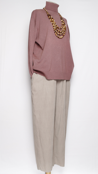 Брюки Бохо вельветовые "ПРЯМЫЕ" бежевые, черные до р.52