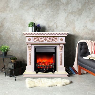 Электрокамин Verona WT с очагом Fobos