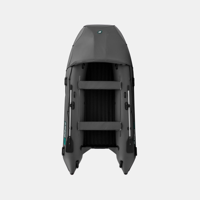 Моторная лодка GLADIATOR E380PRO темносерый сверху