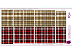 Слайдер-дизайн 054 - Ткань в клетку