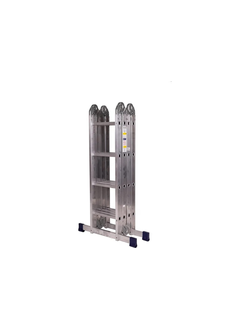 Лестница трансформер 4*4 ступени; 1170/2218/4570 см; 14,8 кг.