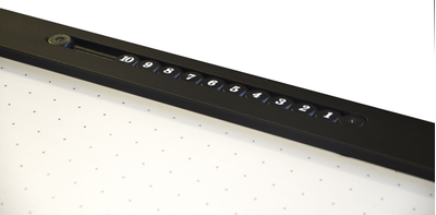 Аэрохоккей «Superior» 7 ф со столешницей (мореный дуб)