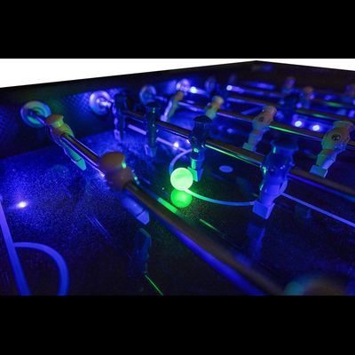 Настольный футбол (кикер) «Azure» (148x78x87 см, черный)