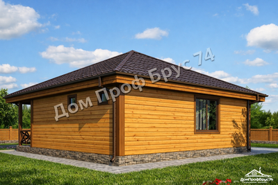 «Поллукс»  9,66 х 7,66 м — 74 м²