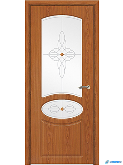 Дверь остекленная с покрытием ПВХ ДО-26 купить в Челябинске | КВИРТЕК