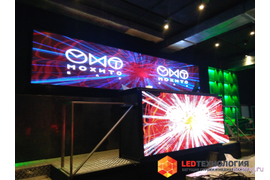 Интерьерный светодиодный экран гостиницы 101*229см разрешение экрана 192*448