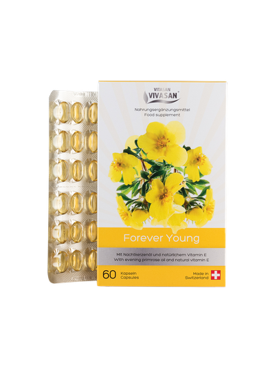 Молодость навсегда (масло энотеры в капсулах) Вивасан