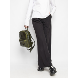 Женский кожаный рюкзак Anzolla dark green (арт. 
3040-11)