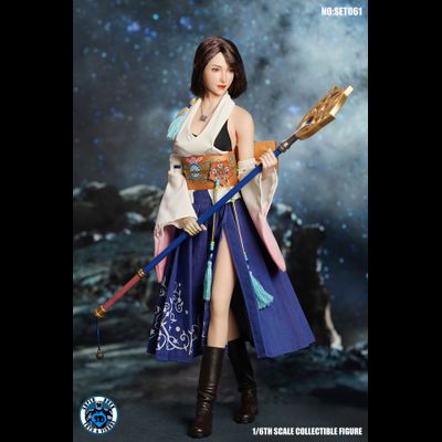 Юна (Final Fantasy X) - Коллекционная ФИГУРКА 1/6 scale Space Girl  2.0 (SET061) S10D - SUPER DUCK