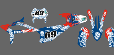 Наклейки на мотоцикл Beta RR 2020-2022 #1976