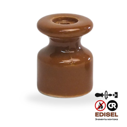 Изолятор керамический какао