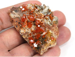 Ванадинит, кристаллы на породе, Марокко (55*37*25 мм, 46 г) №35886