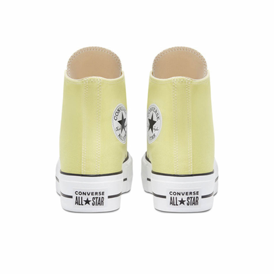 Кеды Converse Lift салатовые высокие на платформе 570433C фото 5