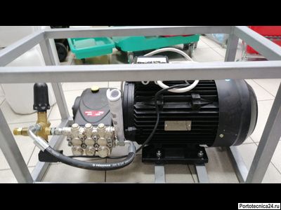 Мойка Высокого Давления   Truck 7,6kV TS, 380V, 7,5kV, 1450rpm, 250bar, 18L  total-stop