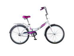 Novatrack 24" (складной) (розовый)
