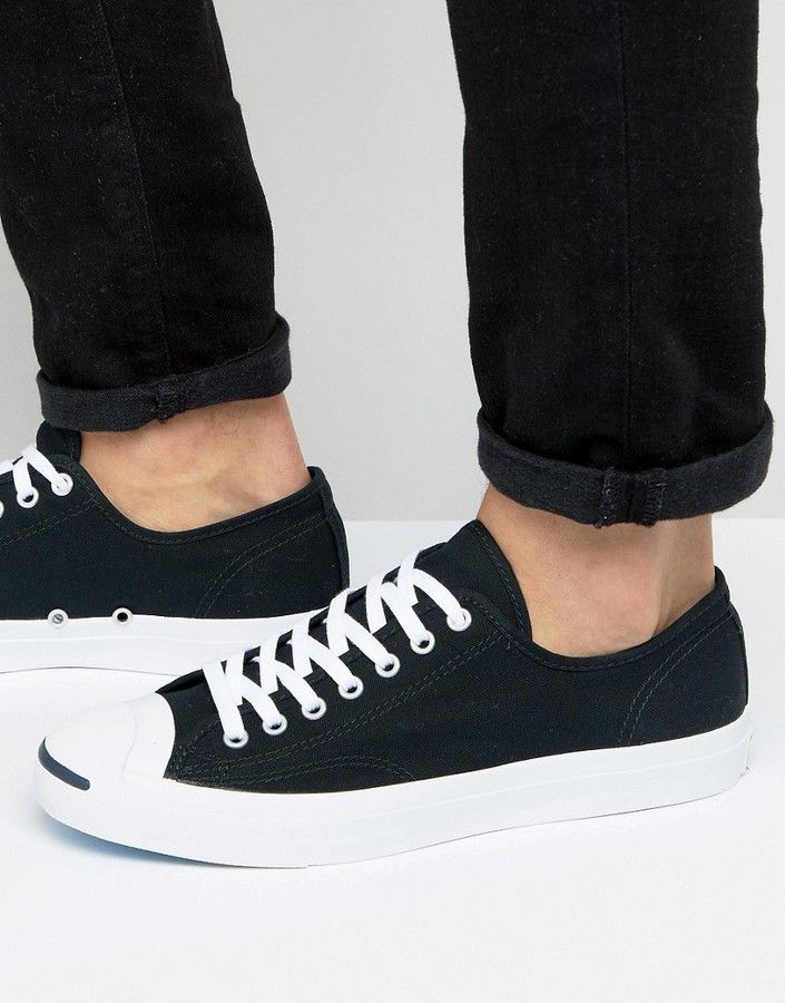 Кеды Converse Jack Purcell Gold Standard Ox Black черные низкие