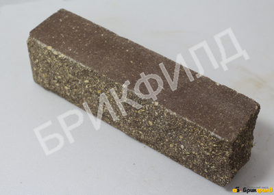 Евростандарт "Дикий камень" тычок+ложок. Шоколад. Кирпичный завод Брик Филд