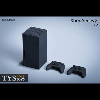 Консоль Xbox Series X - аксессуар для коллекционных фигур 1/6 - (22DT21) - TYStoys