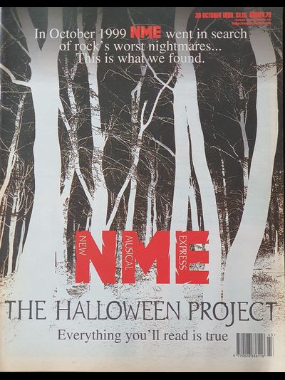 NME Magazine 30 October 1999 The Halloween Project Cover Archive Иностранные журналы, Intpressshop