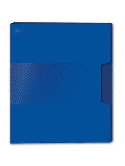 Папка с зажимом Attache  Digital, синий