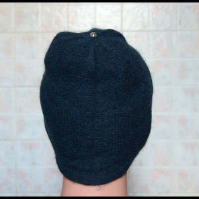 Двусторонняя шапка Vizio Италия 5669 синяя