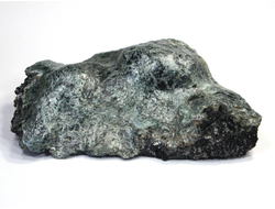 Турмалин чёрный в породе, брейнерит, талькохлоритовый сланец, Свердловскаая обл., п. Шабры (130*100*45 мм, 623 г) №17891