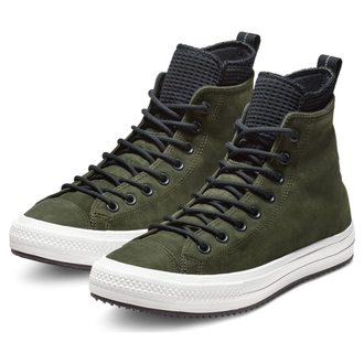 syndrom Slime Foreman Кеды Converse Chuck TaylorWp Boot 162408 кожаные зимние утепленные зеленые  купить в Москве, кожаные синие высокие кеды Конверс