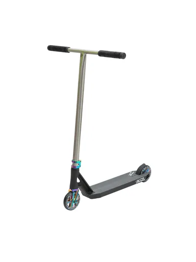 Самокат Комета Эфир чёрный неохром