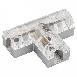 Соединитель тройной Arlight ARL-CLEAR-Mini-2x90 (16x8mm) (Металл)