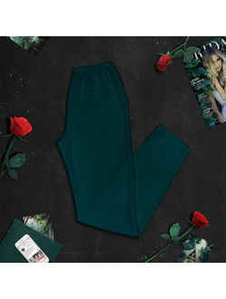 Шёлковые штаны - изумрудные