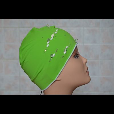 Женская шапочка из лайкры Vizio 5036 Италия зеленая