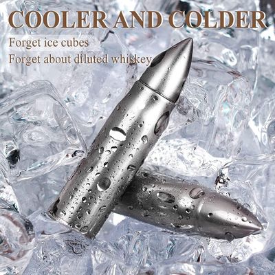 Набор камней из нержавеющей стали в форме пули BOUSSAC