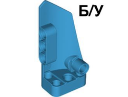 ! Б/У - Technic, Panel Fairing # 3 Small Smooth Long, Side A, Dark Azure (64683 / 6212060) - Б/У