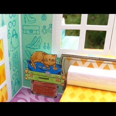 ФП штамп "Коты диванные"