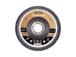 Круг лепестковый для шлифования по металлу FTL Excel 29 125 х 22,2 мм P80