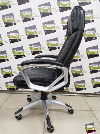 Кресло M-704 Ройс/Royce silver PL S-0401 (черный) UTFC