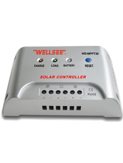 Солнечный контроллер WS-ALMPPT30 30A с таймером ограничения мощности 12/24В