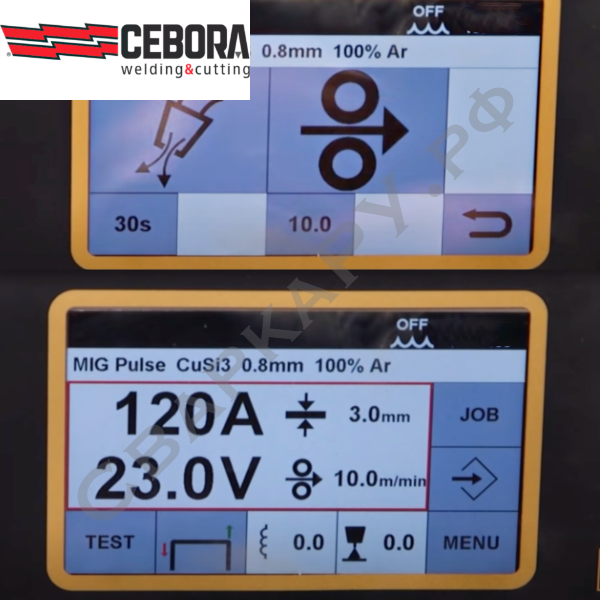 Полуавтомат для MIG/MAG сварки Cebora Synstar 270 T SRS edition Pulse/Double Pulse/Spatter Reduction