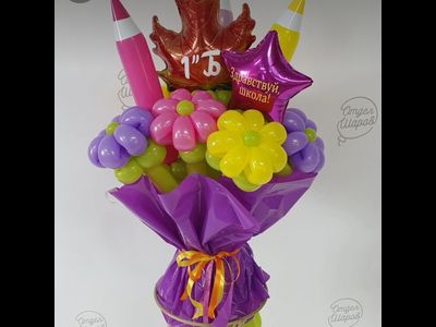 Букет с карандашами