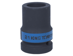 Головка торцевая глубокая ударная четырехгранная 1", 21 мм, футорочная KING TONY 853421M