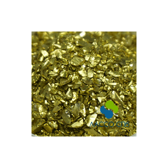 Стеклокрошка декоративная Золотая 0,5-2 мм