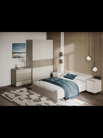 Атлантис шкаф ШК-003 Кашемир / МДФ - матовая Флан GA-06