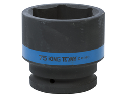 Головка торцевая ударная шестигранная 1", 75 мм KING TONY 853575M