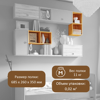 Полка 2 куба "Тэль"